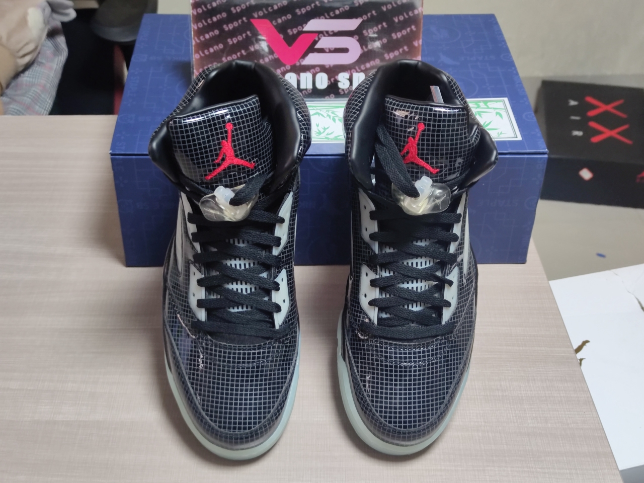 Jordan 5 Retro Transformers Black plaid