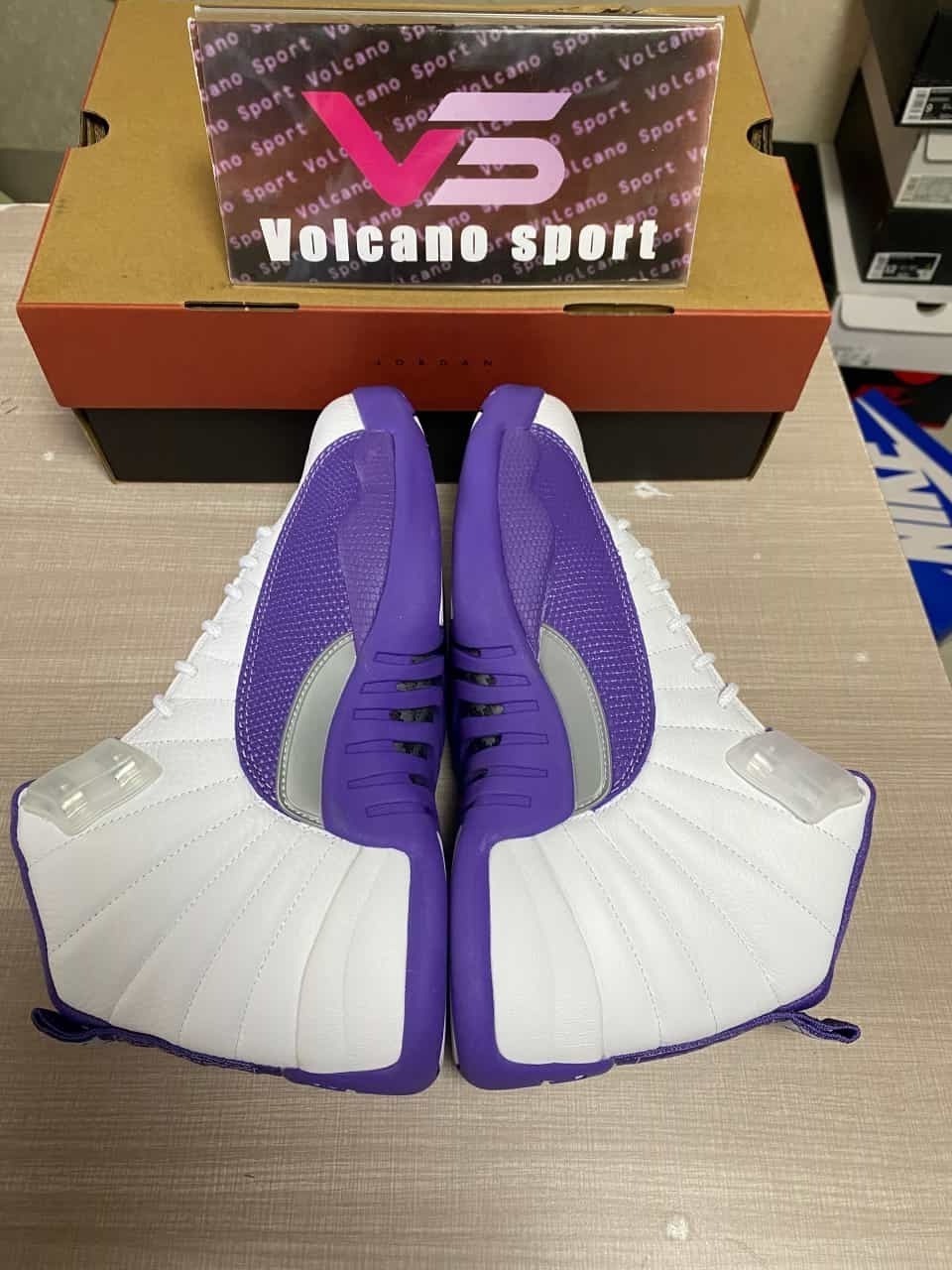Air Jordan 12 white purple CT8013-150