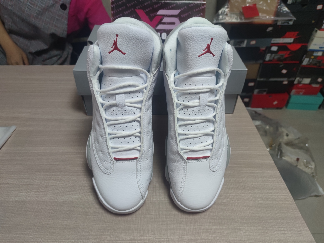 Jordan 13 Retro White grey 414571 160