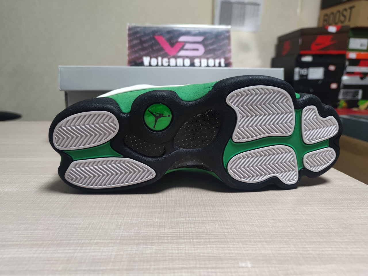 Jordan 13 Retro White Lucky Green 414571 113