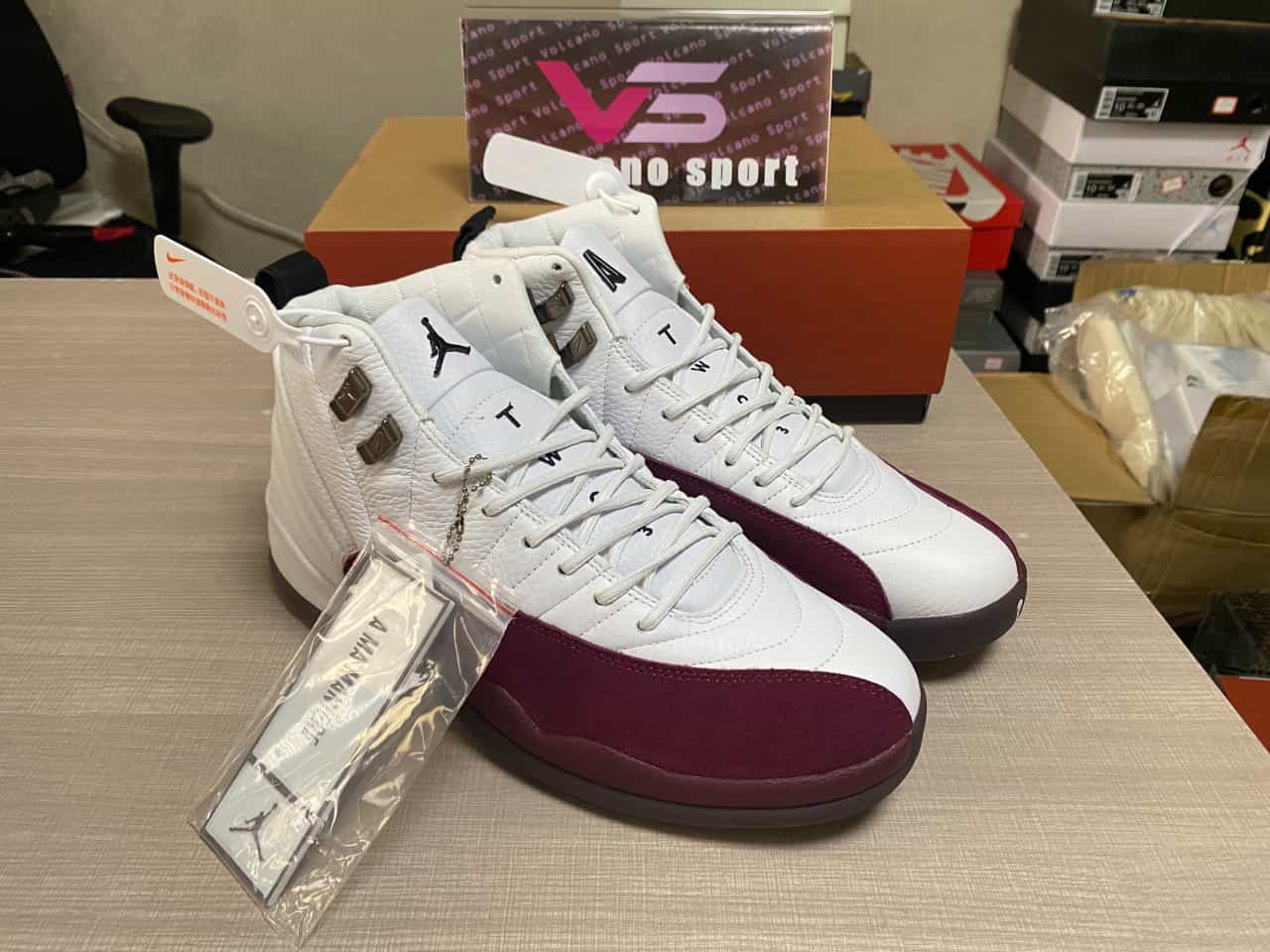 Jordan 12 Retro SP A Ma Maniére White DV6989-100