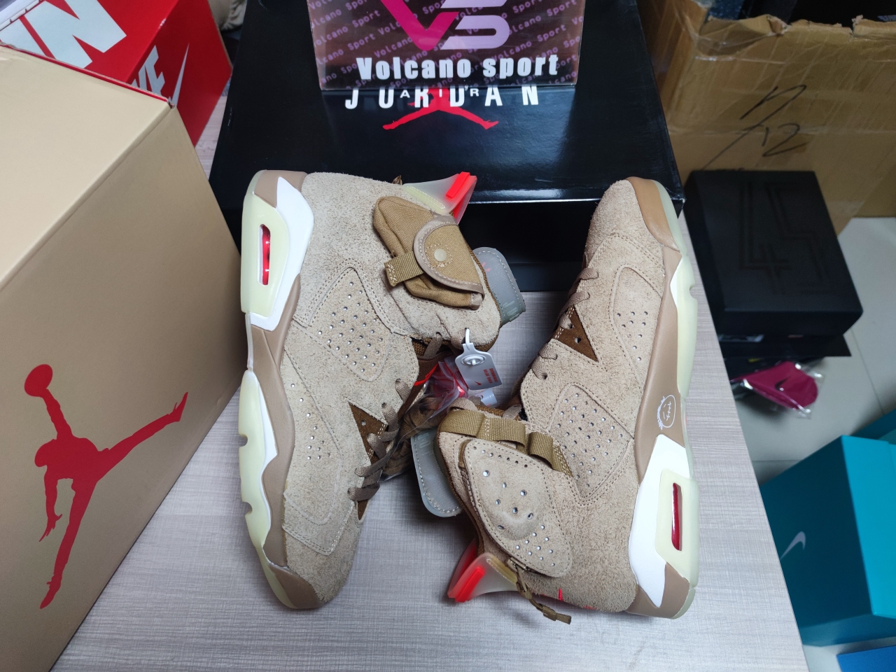 Jordan 6 Retro Travis Scott British Khaki