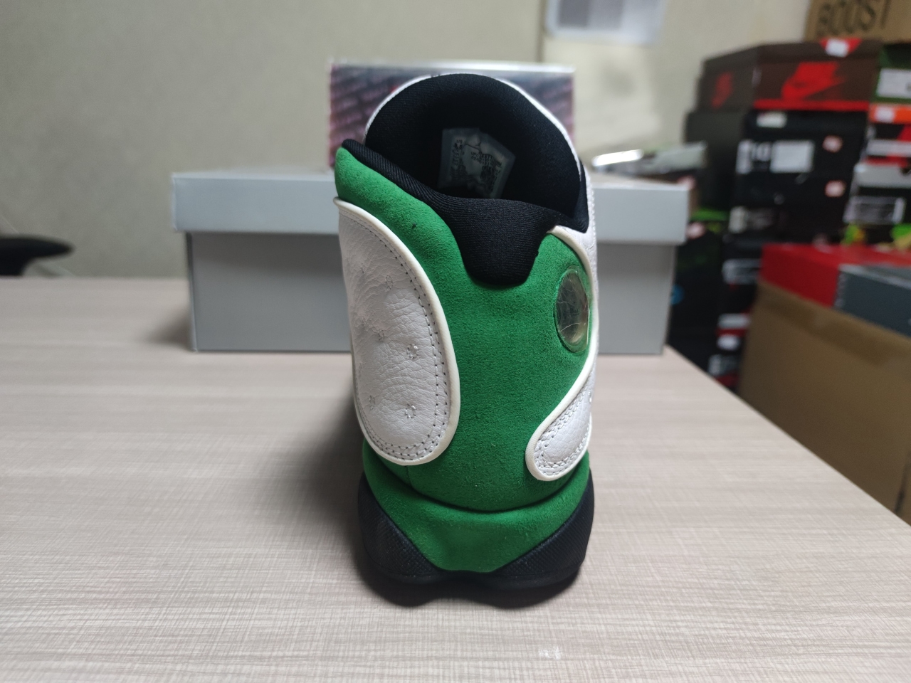 Jordan 13 Retro White Lucky Green 414571 113