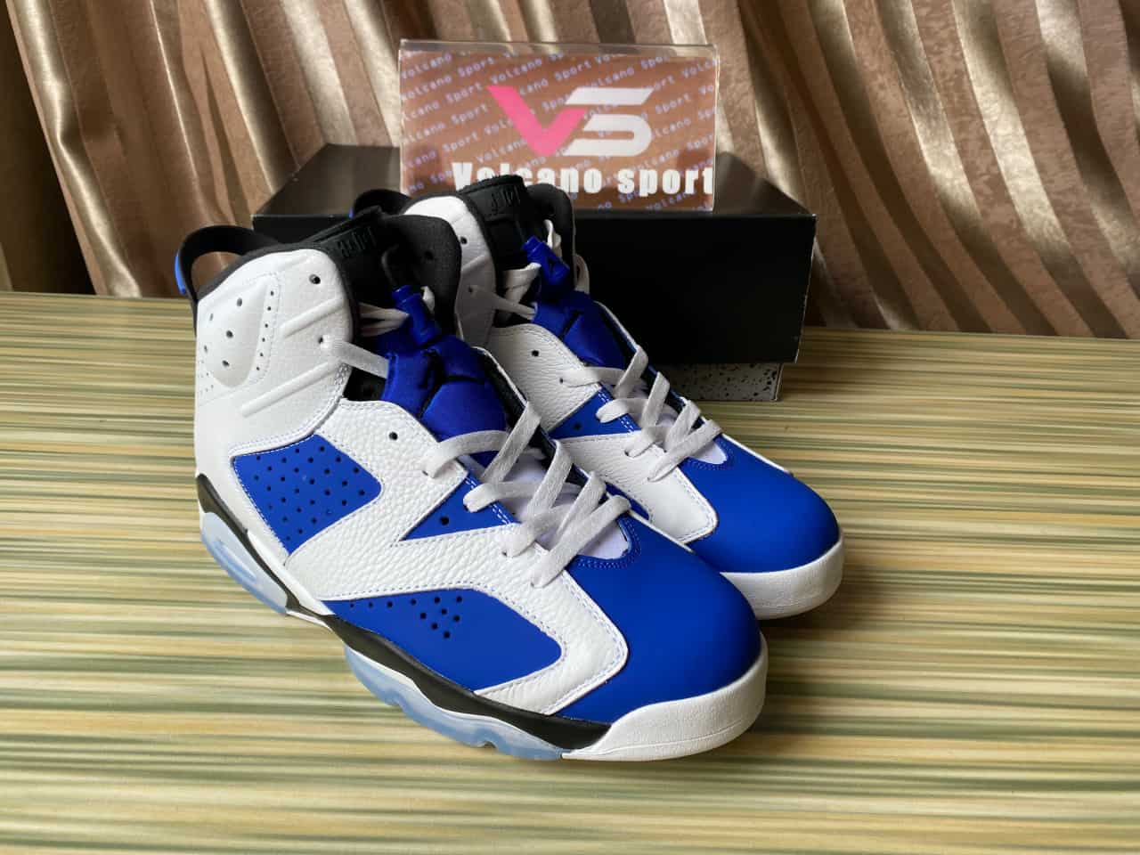 Nike Air Jordan 6 White Royal Blue Black CT8529-140