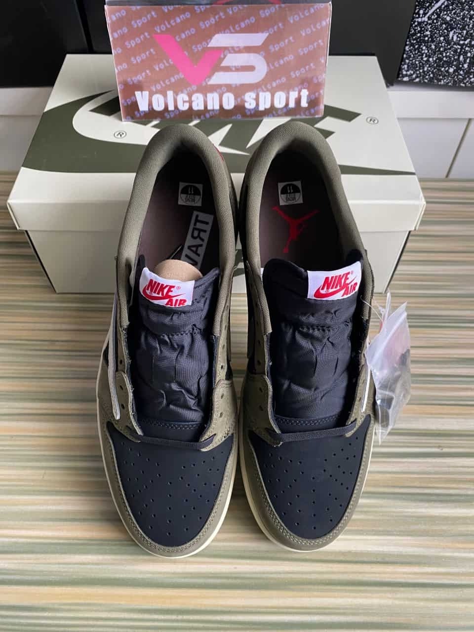 Travis Scott x Air Jordan 1 Low OG “Black Olive”DM7866-002