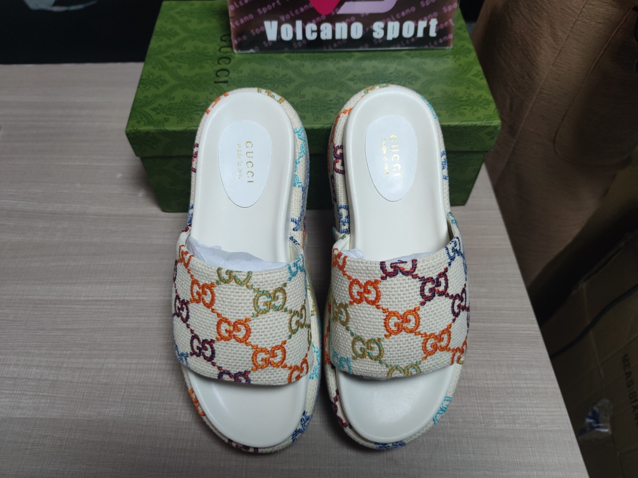 GUCCI Angelina Platform 55mm Sandal