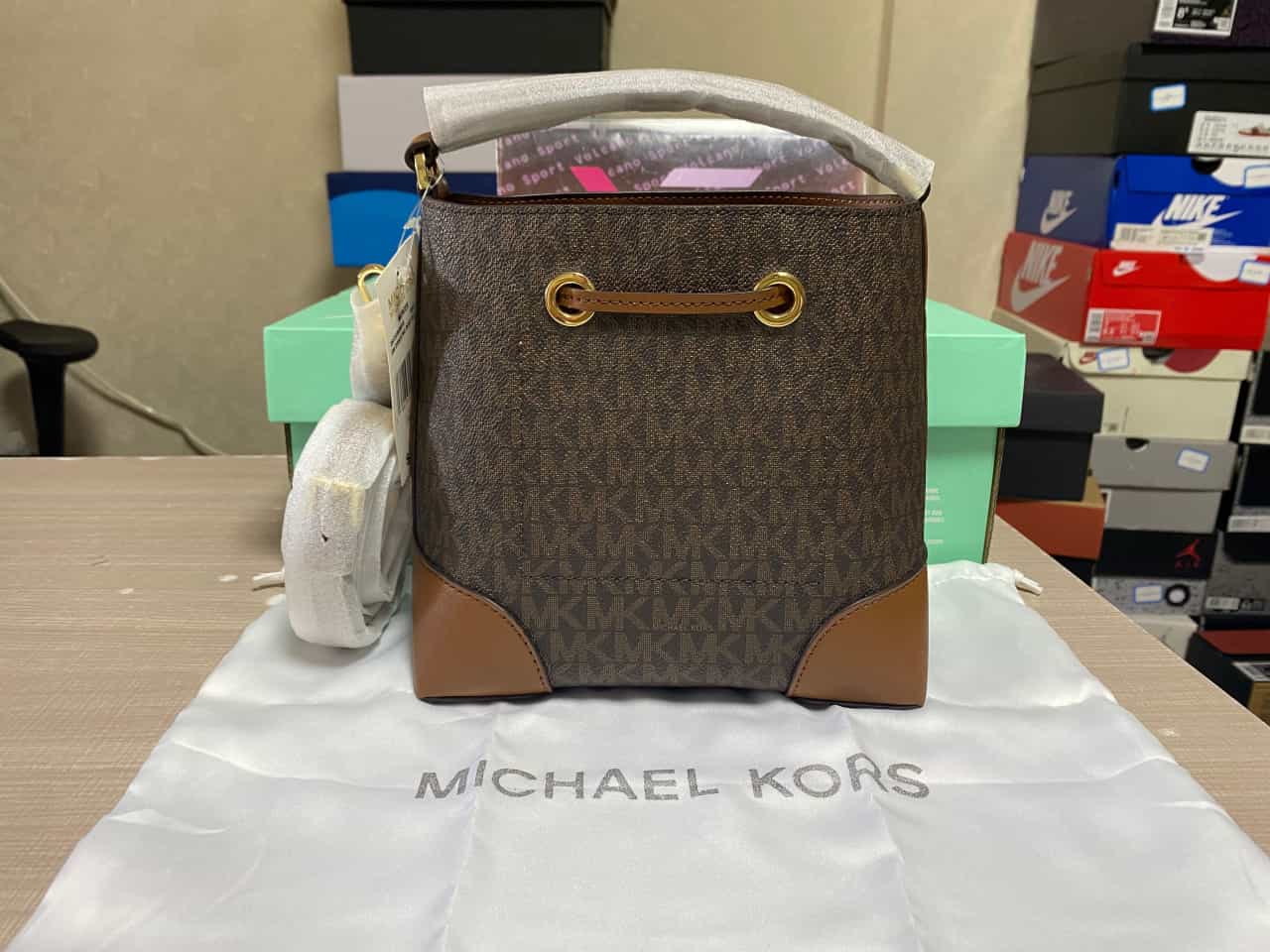 Michael Kors Mercer Gallery Bag - Brown