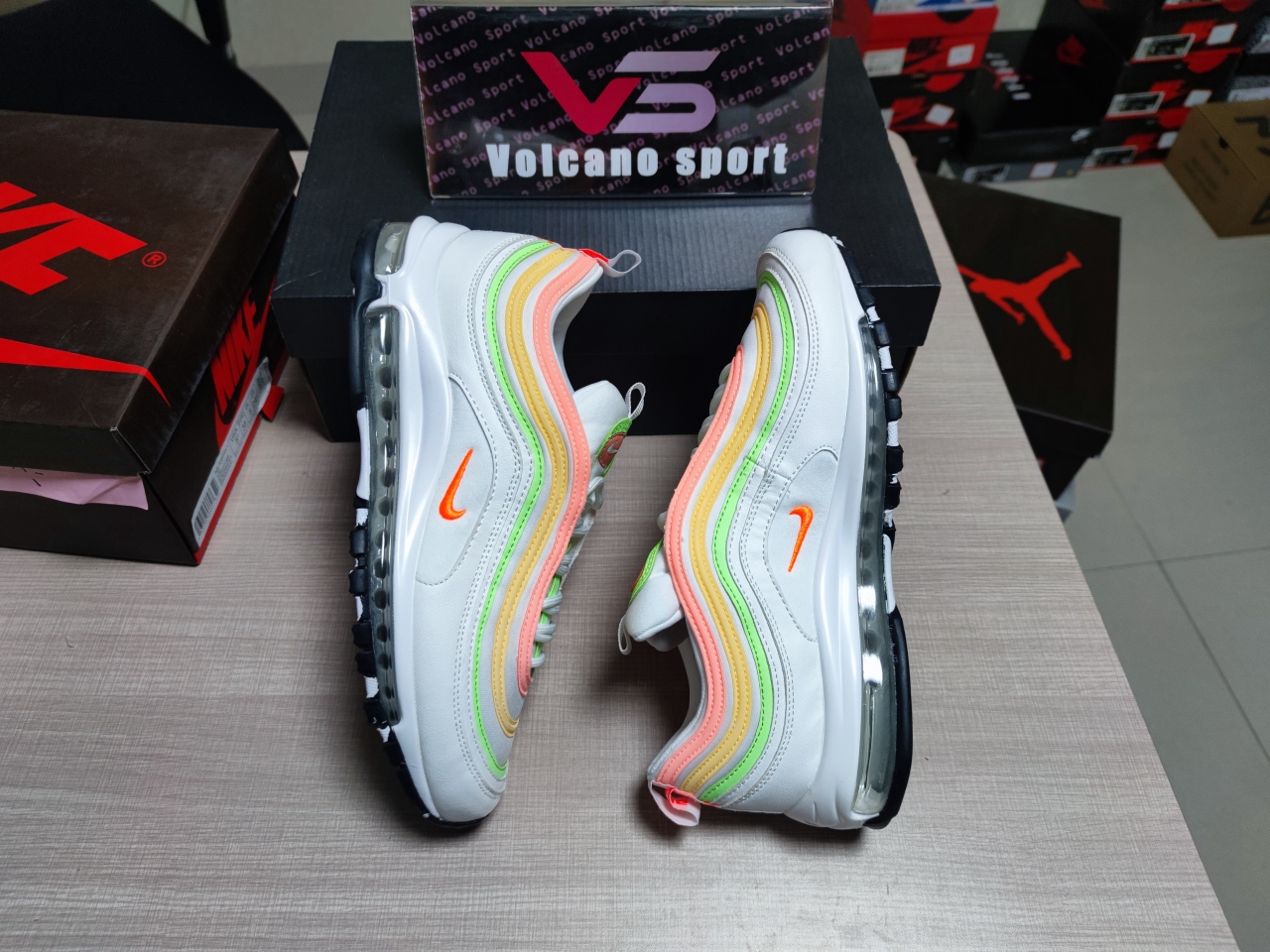 Air Max 97 Melon Tint Barely Volt Atomic Pink CZ6087 100