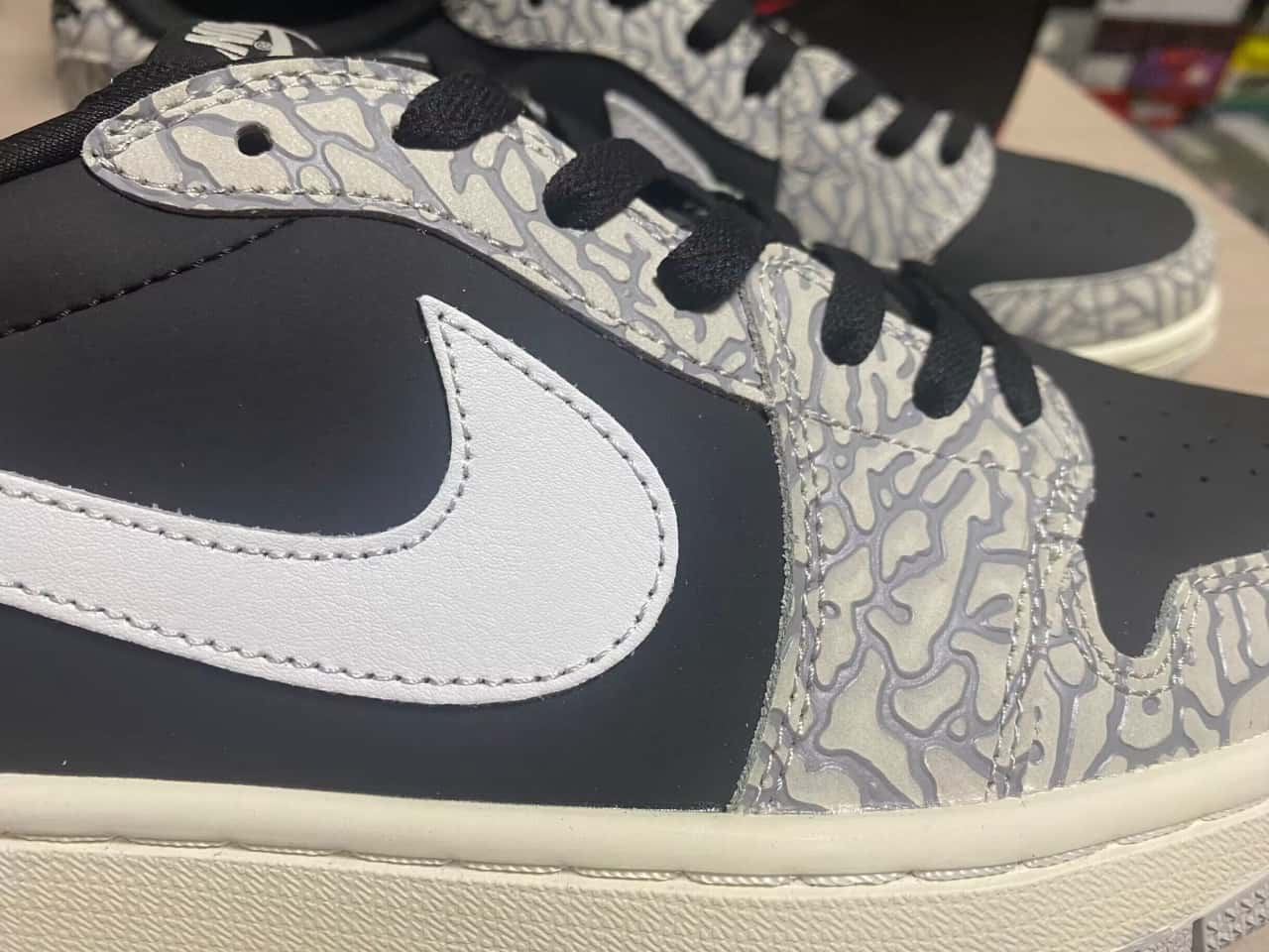 Jordan 1 Retro Low OG Black Cement CZ0790-001