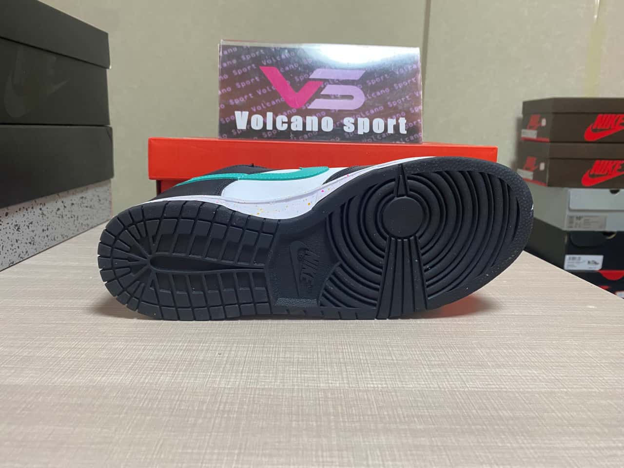 Nike Dunk Low Multiple Swooshes White Washed Teal FD4623-131