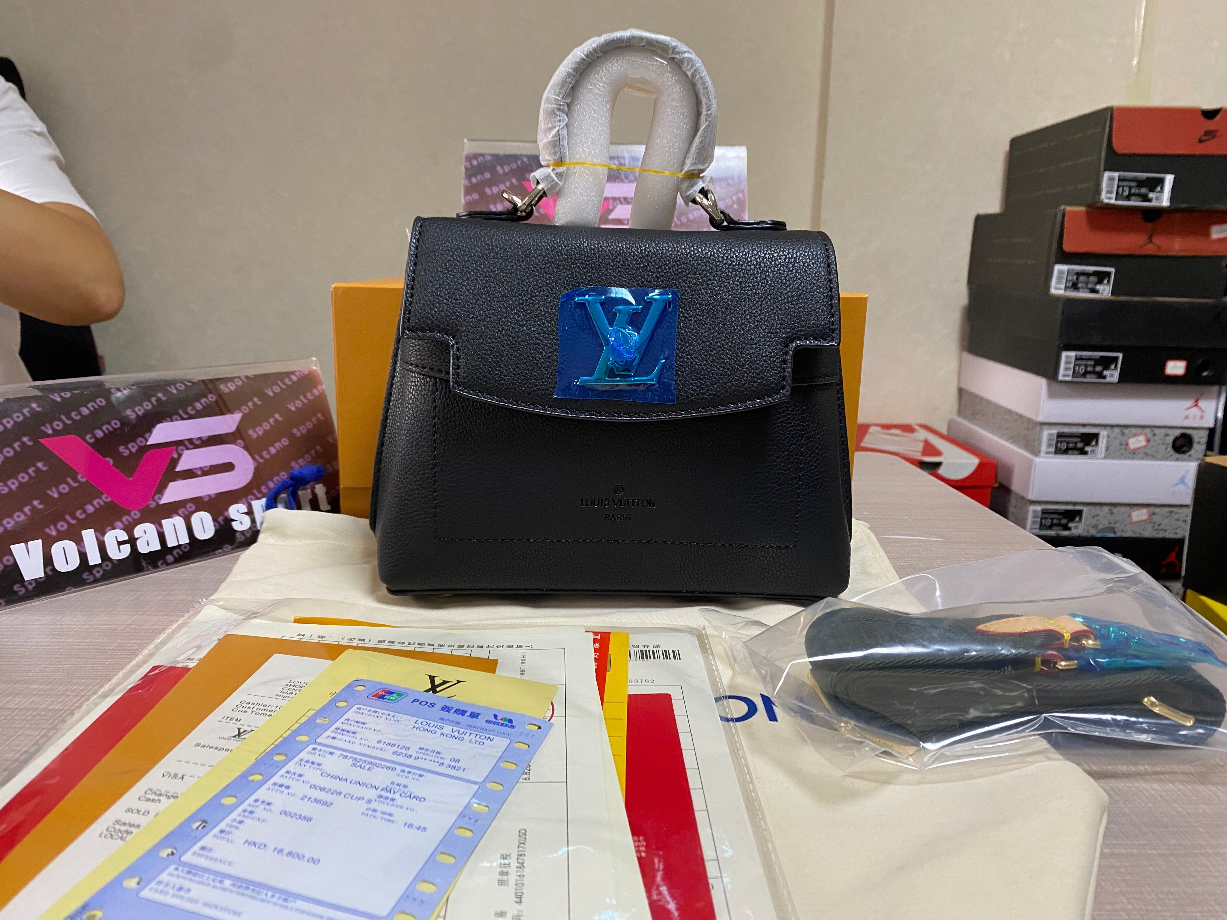 LV Calfskin Lockme Ever Mini Black