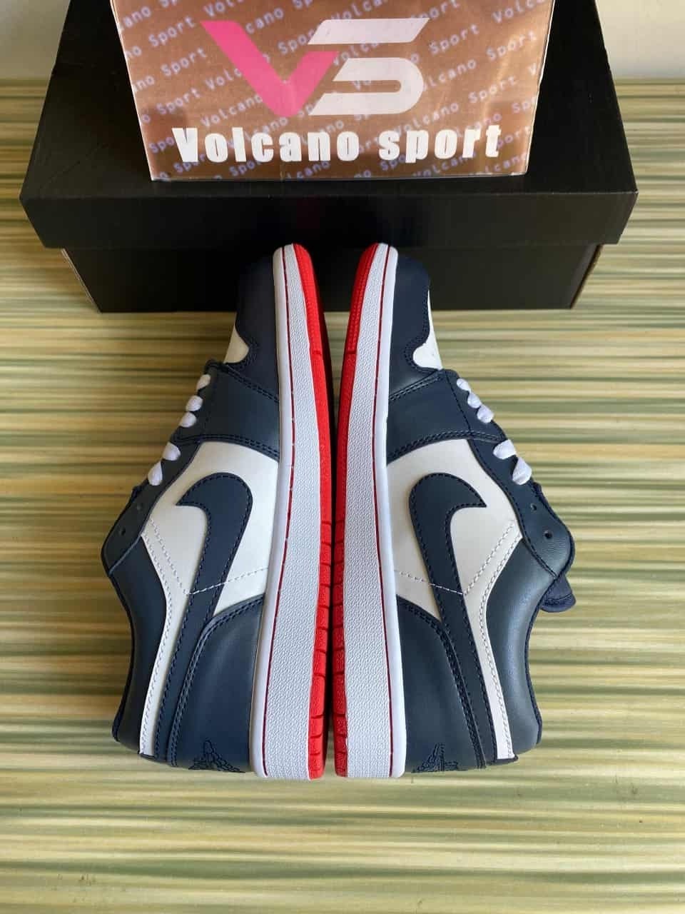 Air Jordan 1 Retro Low 'Obsidian Ember Glow' 553558-481