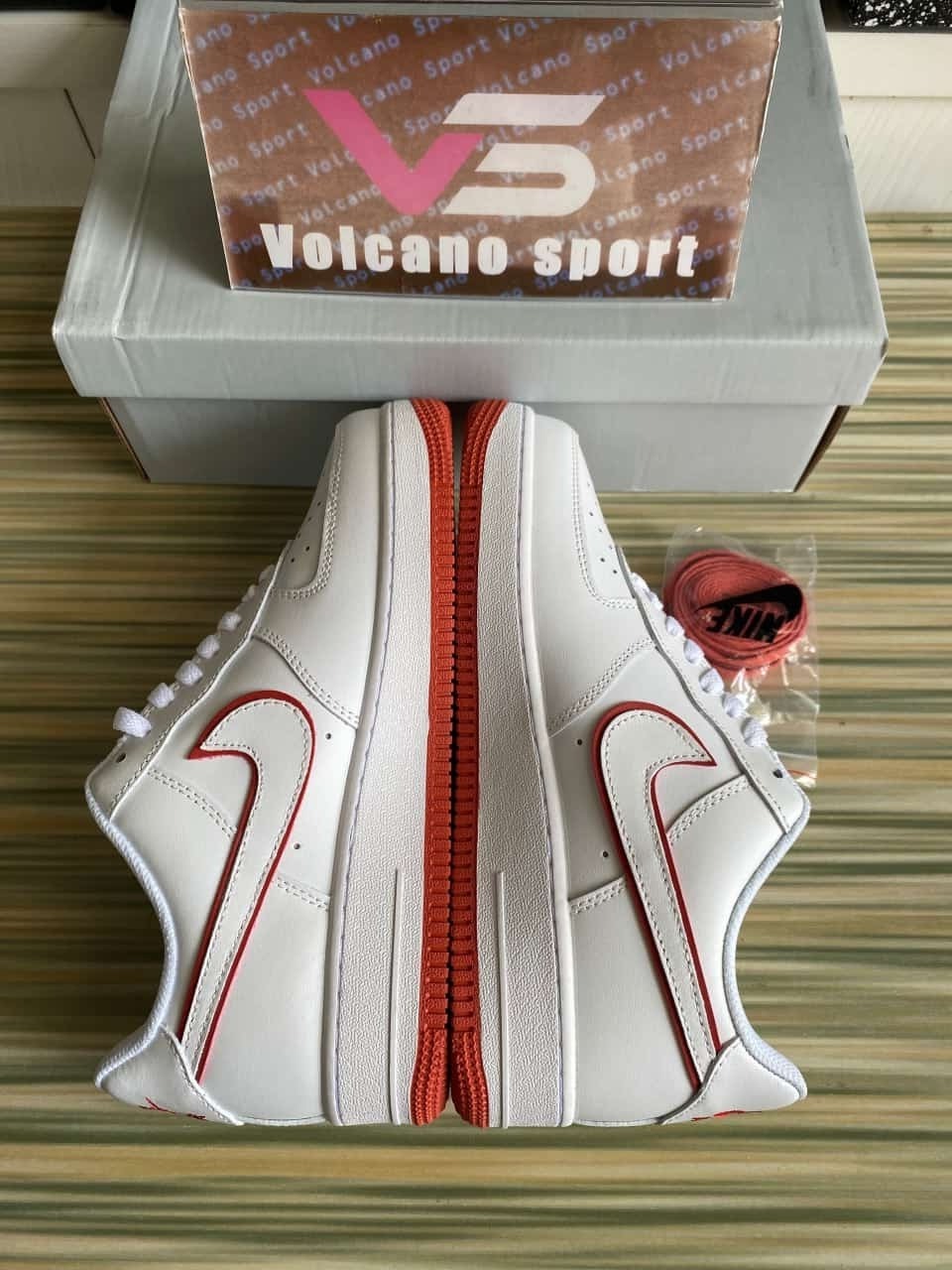 Nike Air Force 1 Low '07 White Picante Red DV0788-102