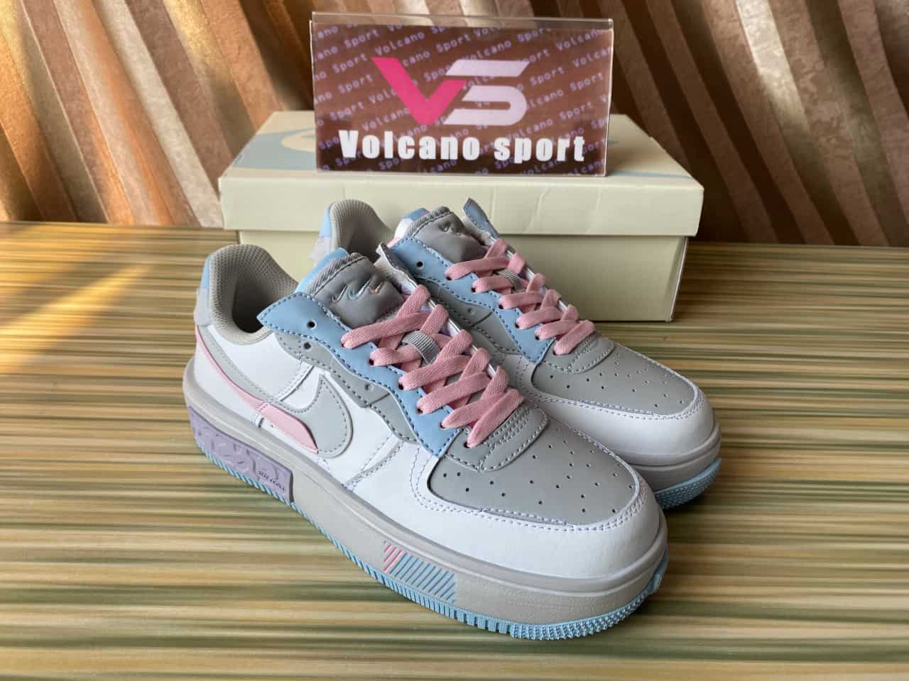 Air Force 1 Fontanka Low Wolf Grey Blue Pink CW6688-605