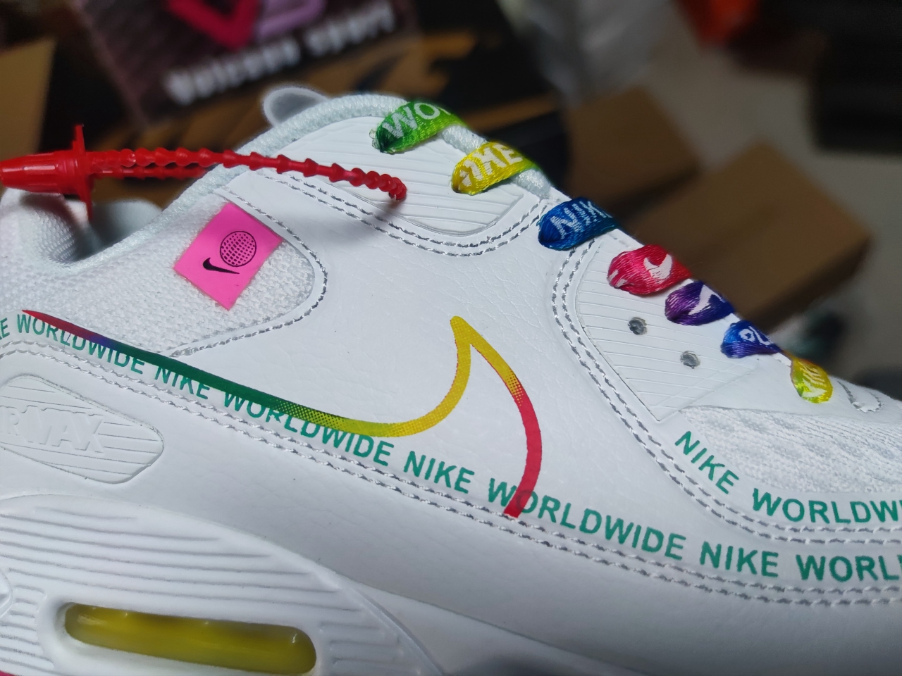 AIR MAX 90 White Seven colours 309698 006