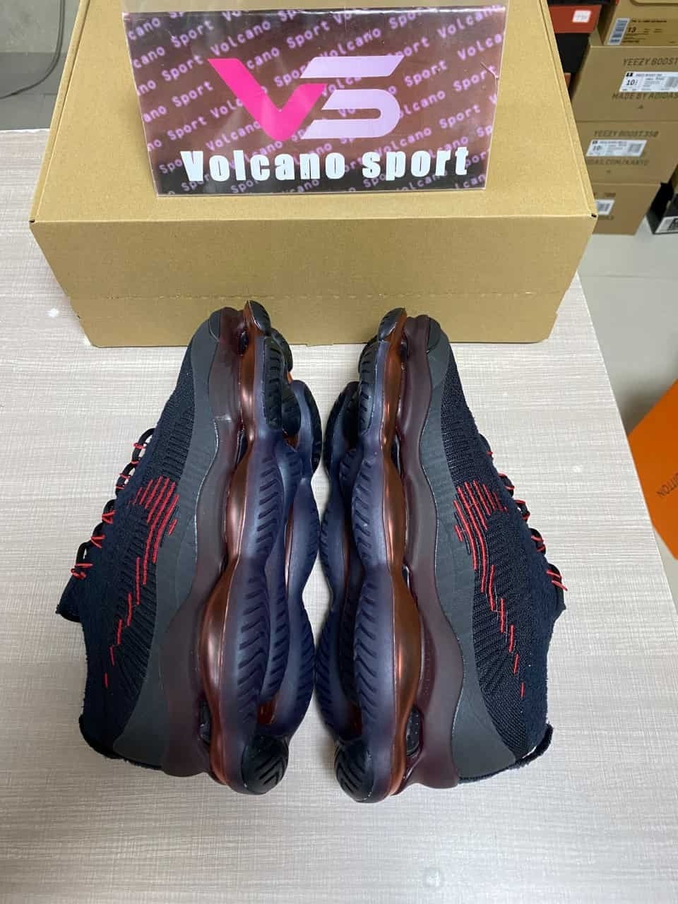 Nike Air Max Scorpion FK Black University Red DJ4701-004