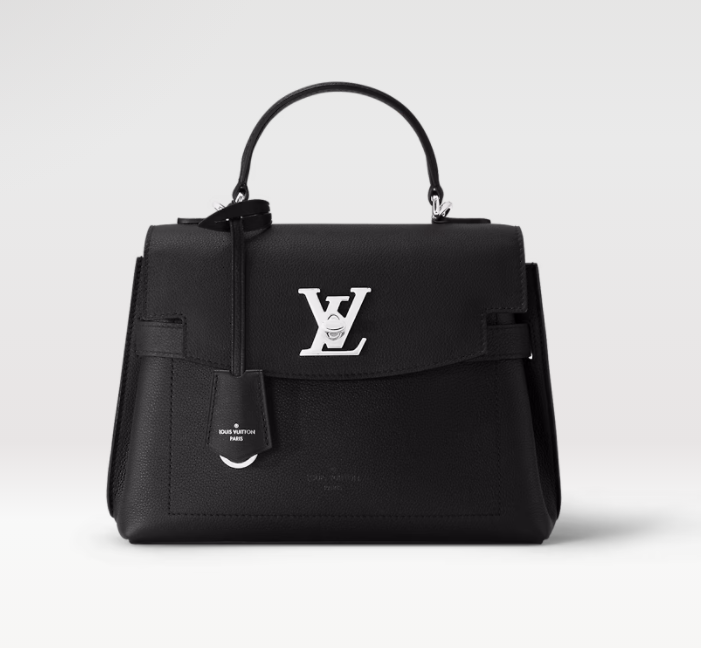 LV Calfskin Lockme Ever Mini Black
