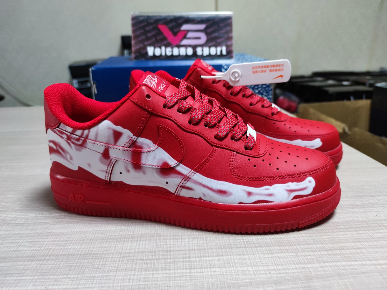 AIR FORCE 1 '07 SKELETON QS CU8067 600