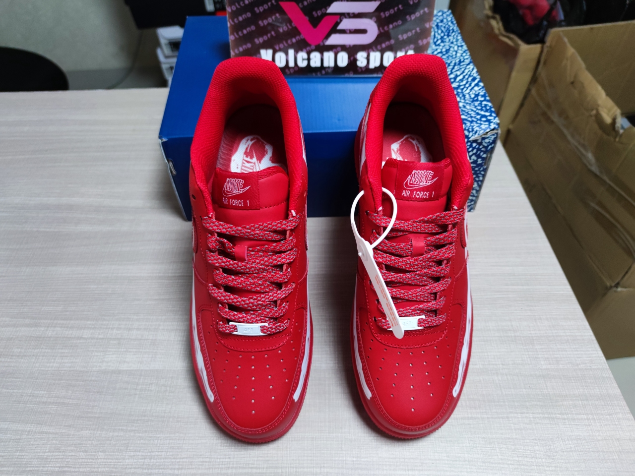 AIR FORCE 1 '07 SKELETON QS CU8067 600