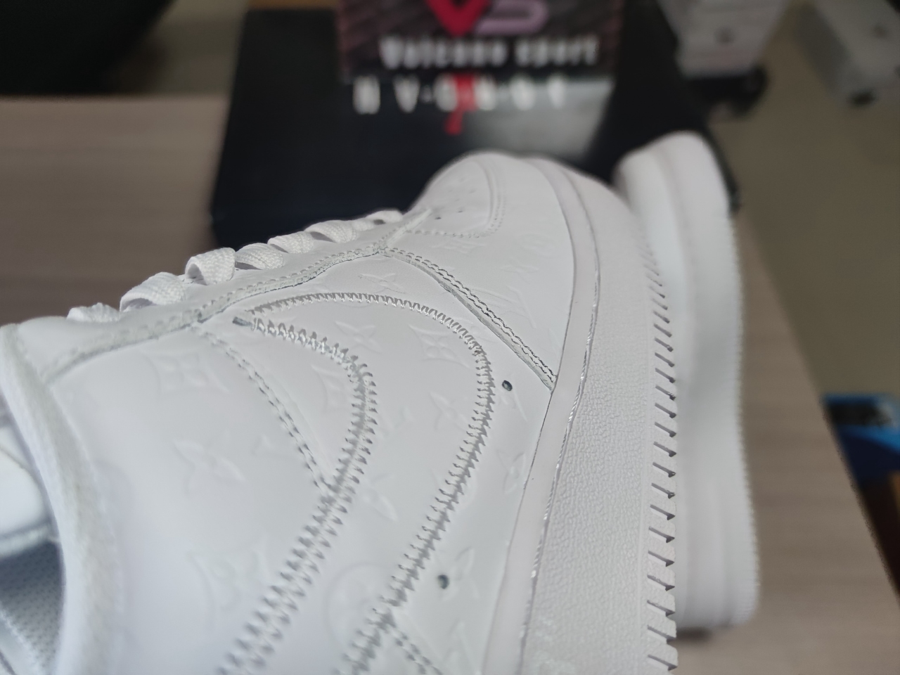LV x Air Force 1 Low By Virgil Abloh White