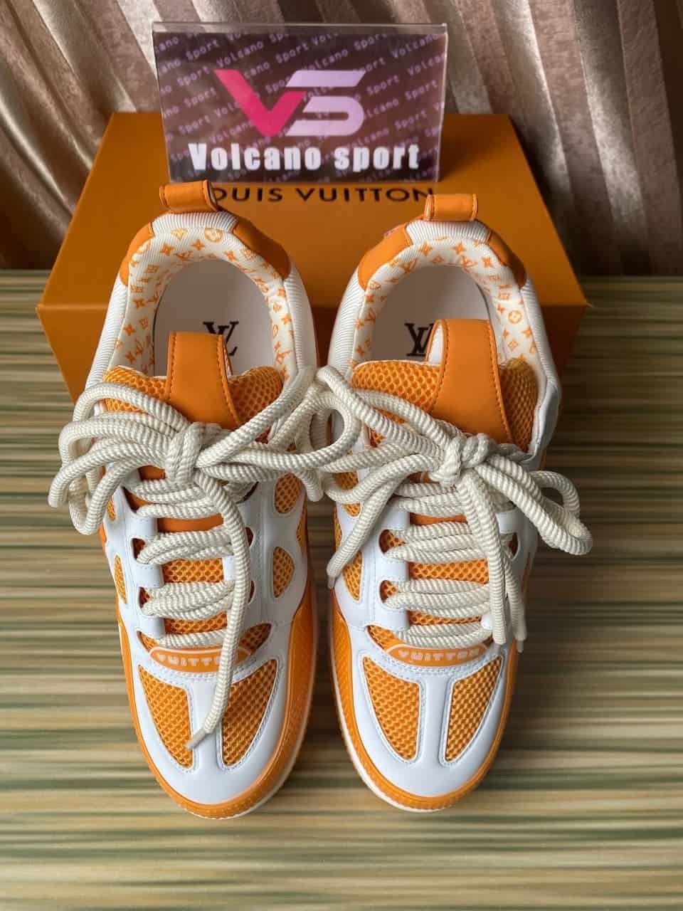 LV Skate Sneaker Yellow White