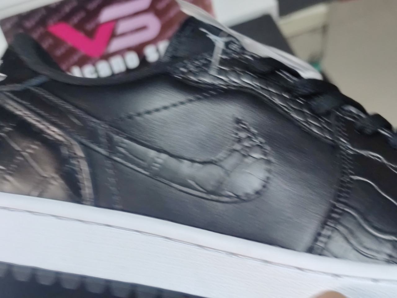 Jordan 1 Retro Low Golf Black Croc DD9315-003