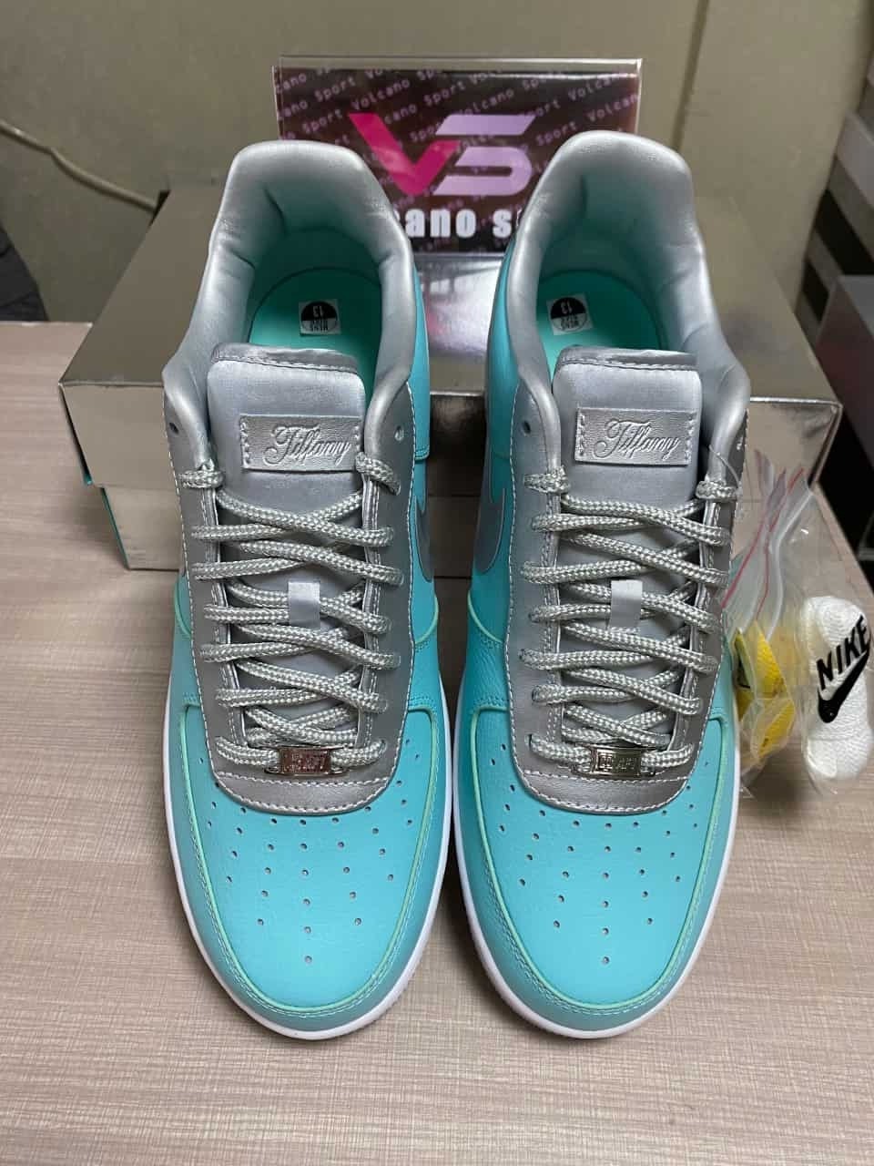Blue Tiffany & Co.Air Force 1 DZ1382-003