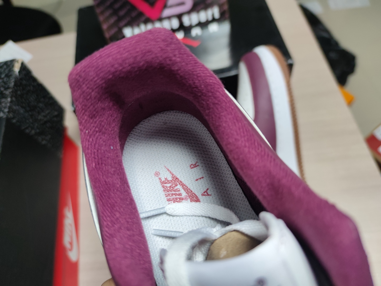 Air Force 1 Low College Pack Night Maroon DQ7659 102