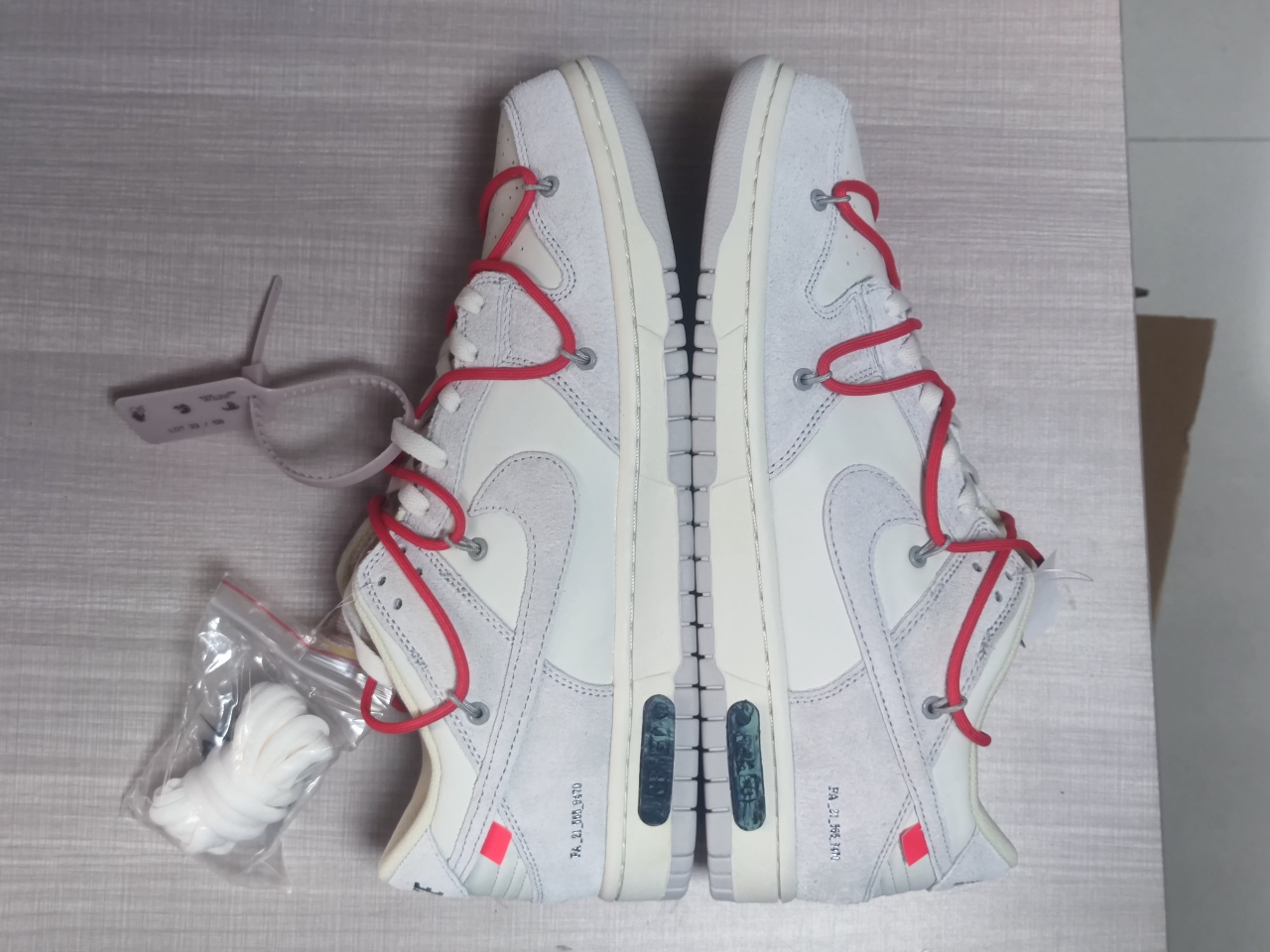 Dunk Low Off-White Lot 33 DJ0950-118