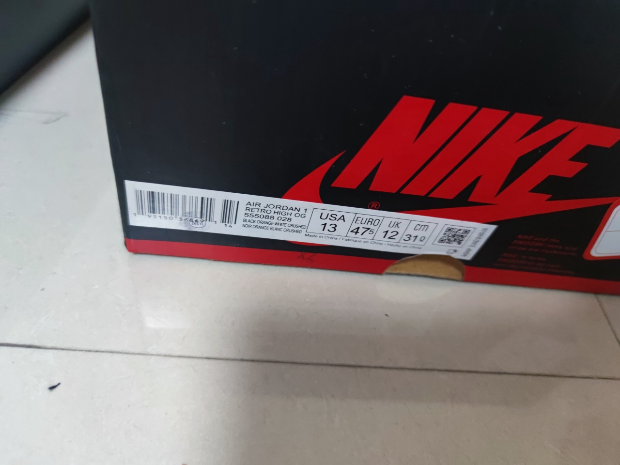 Jordan 1 Retro High Shattered Backboard 3.0 555088 028