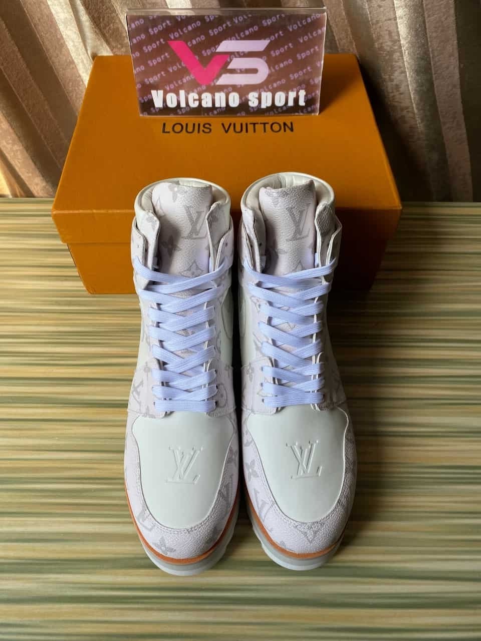 Louis Vuitton White Boots