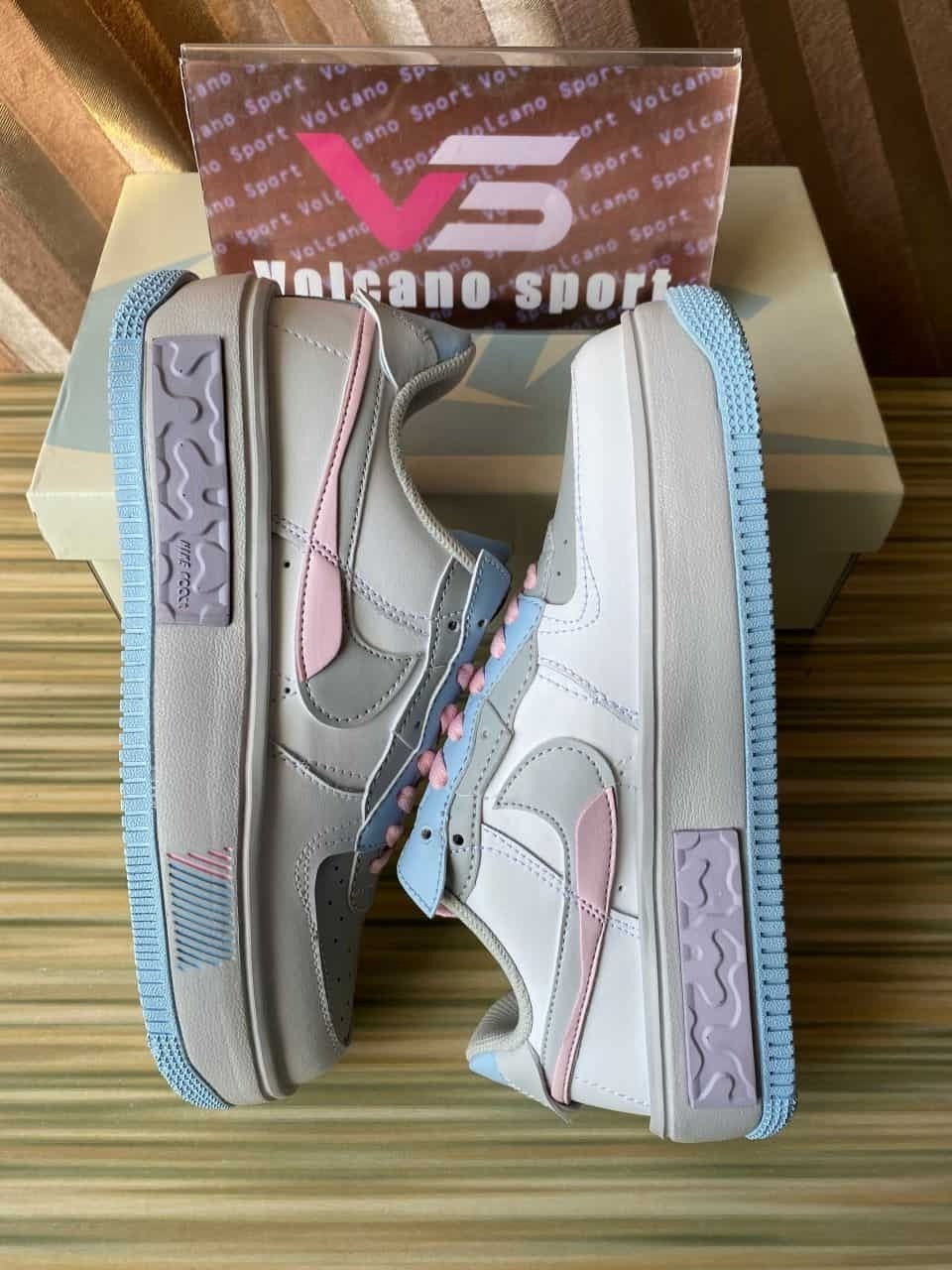 Air Force 1 Fontanka Low Wolf Grey Blue Pink CW6688-605