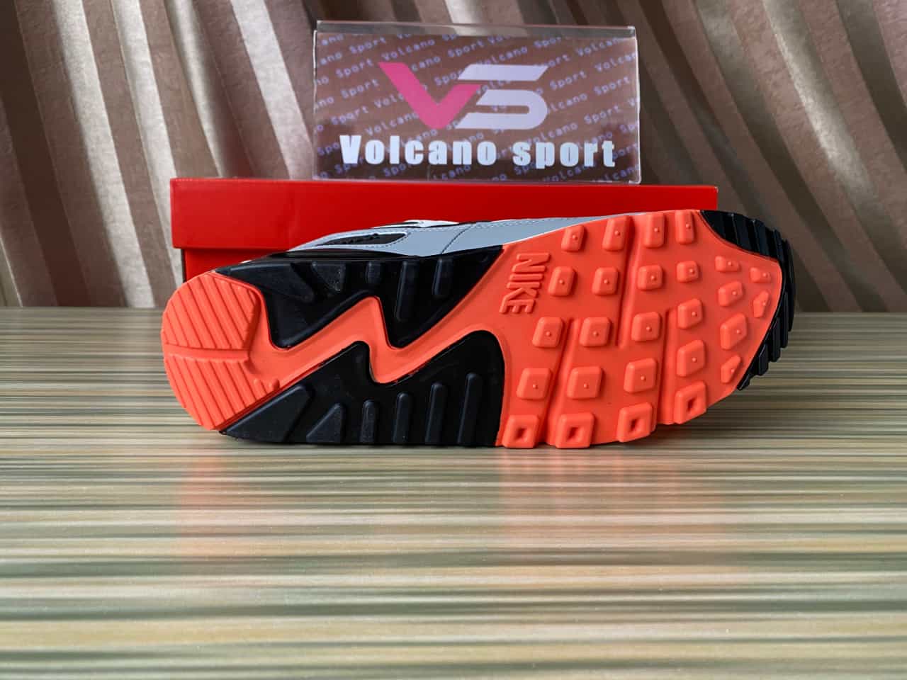 Nike Air Max 90 White Orange Black DC9845-100