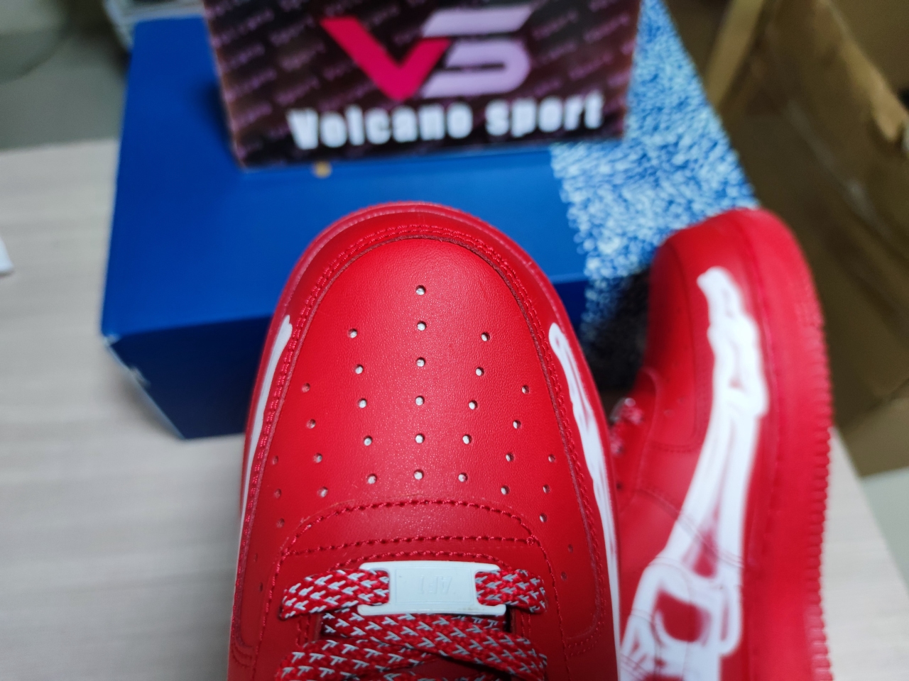 AIR FORCE 1 '07 SKELETON QS CU8067 600