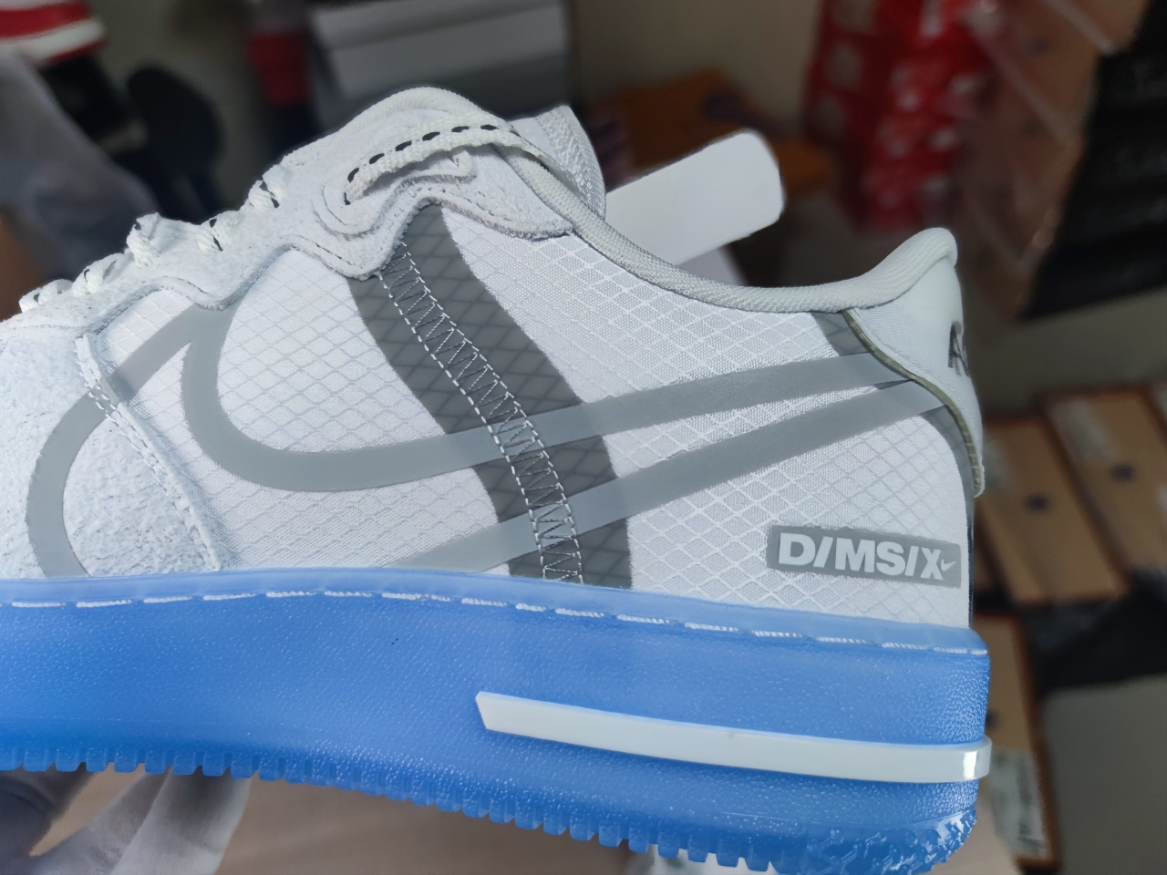 Air Force 1 React White Light Bone CQ8879-100