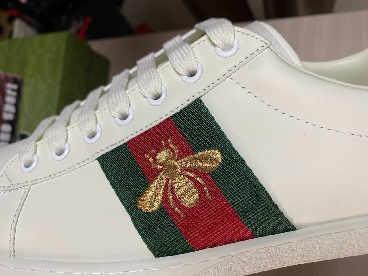 GUCCI Ace Embroidered 'Bee'