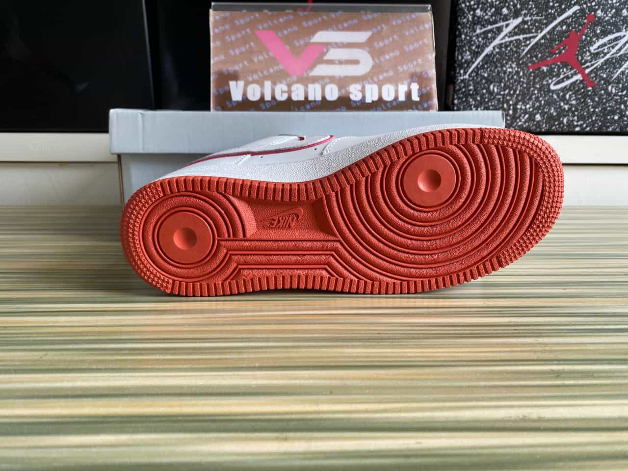 Nike Air Force 1 Low '07 White Picante Red DV0788-102