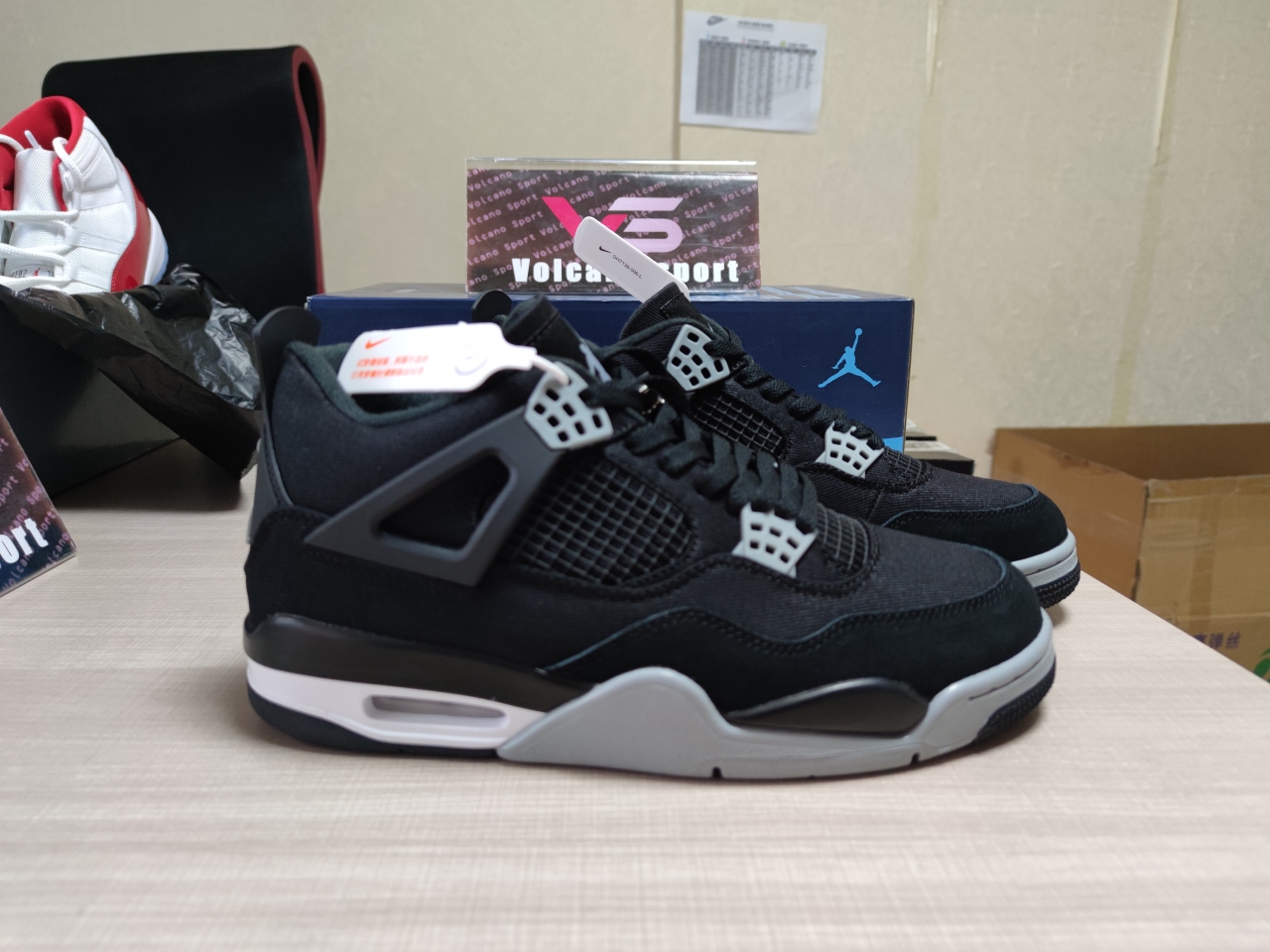 Jordan 4 “Black Canvas”DH7138-006