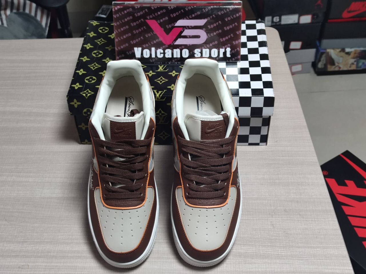 LV x Air force 1 AQ4297 001