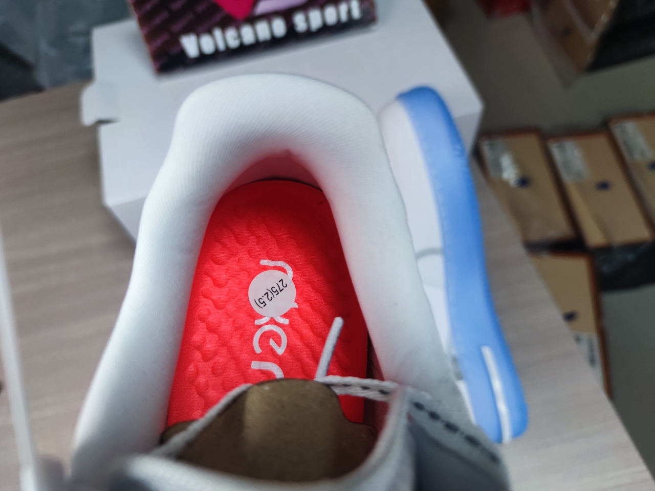 Air Force 1 React White Light Bone CQ8879-100