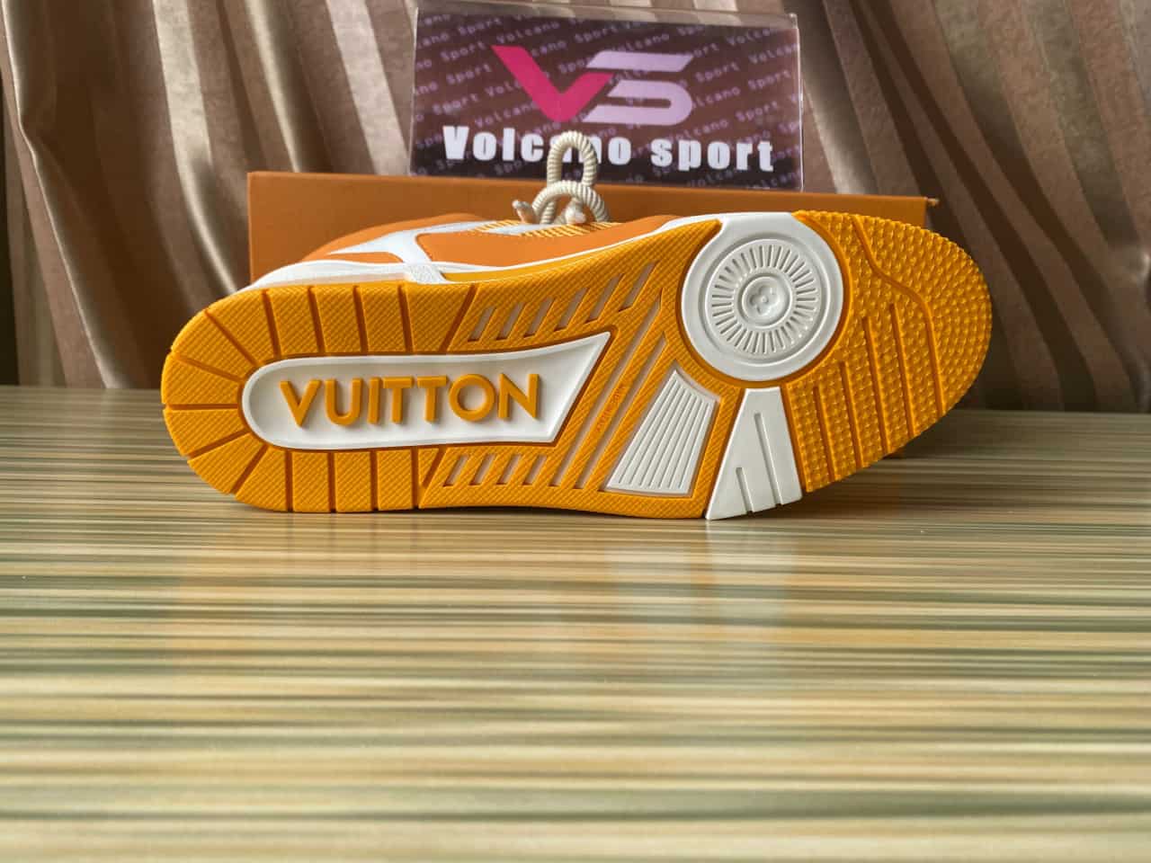 LV Skate Sneaker Yellow White