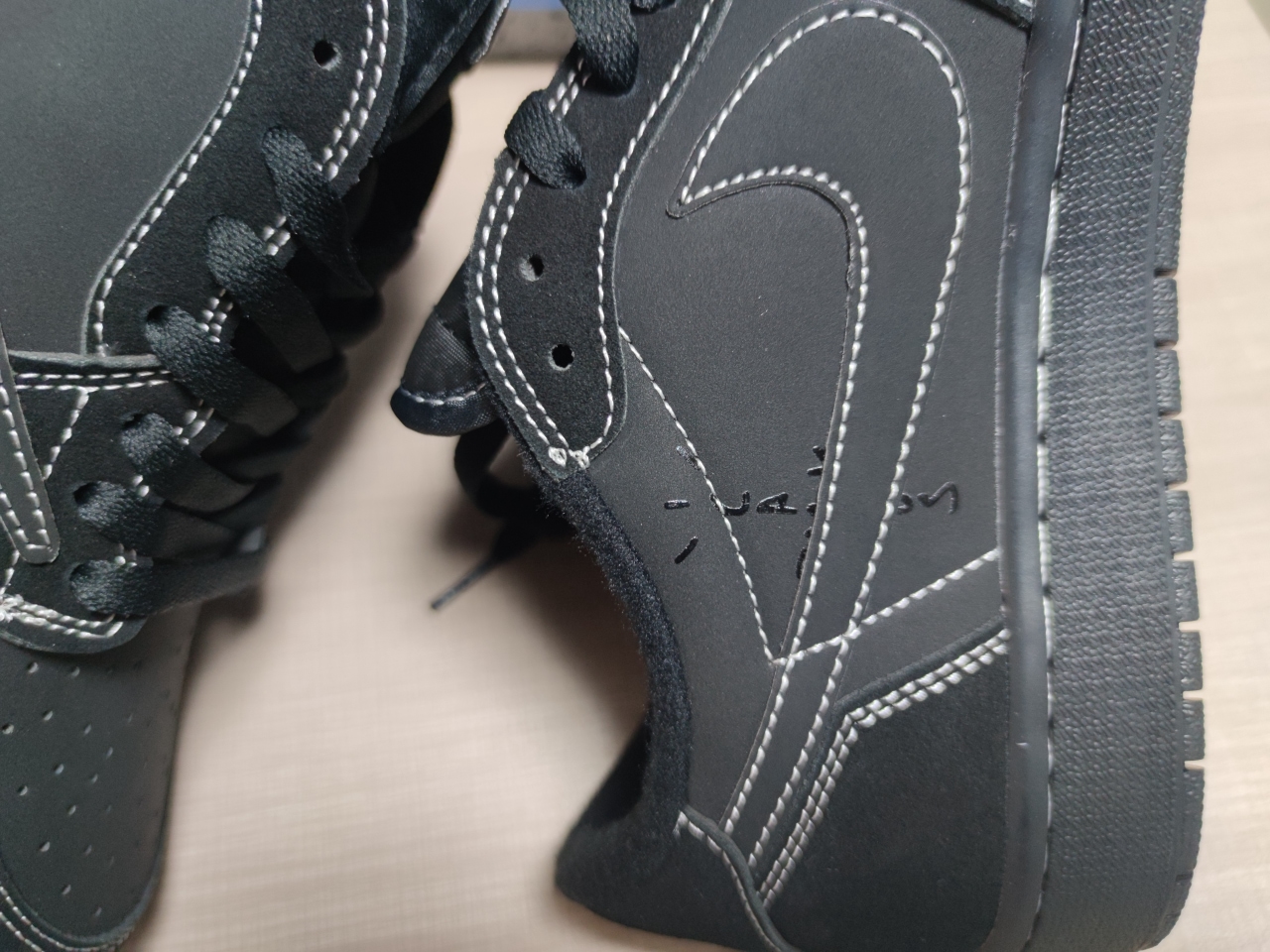 Travis Scott x Jordan 1 Low OG “Black Phantom” DM7866-001