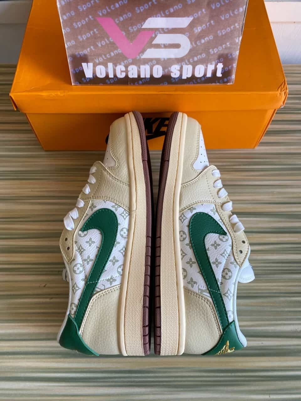 Travis Scott x Fragment Design x LV x Air Jordan 1 Low LX1988-300