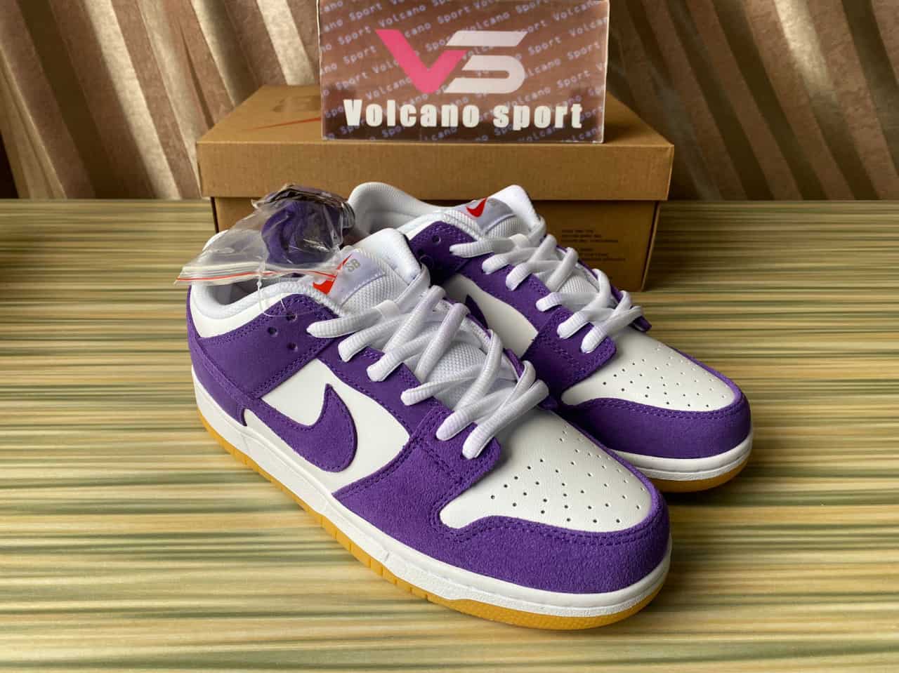 Nike SB Dunk Low Pro ISO Orange Label Court Purple DV5464-500