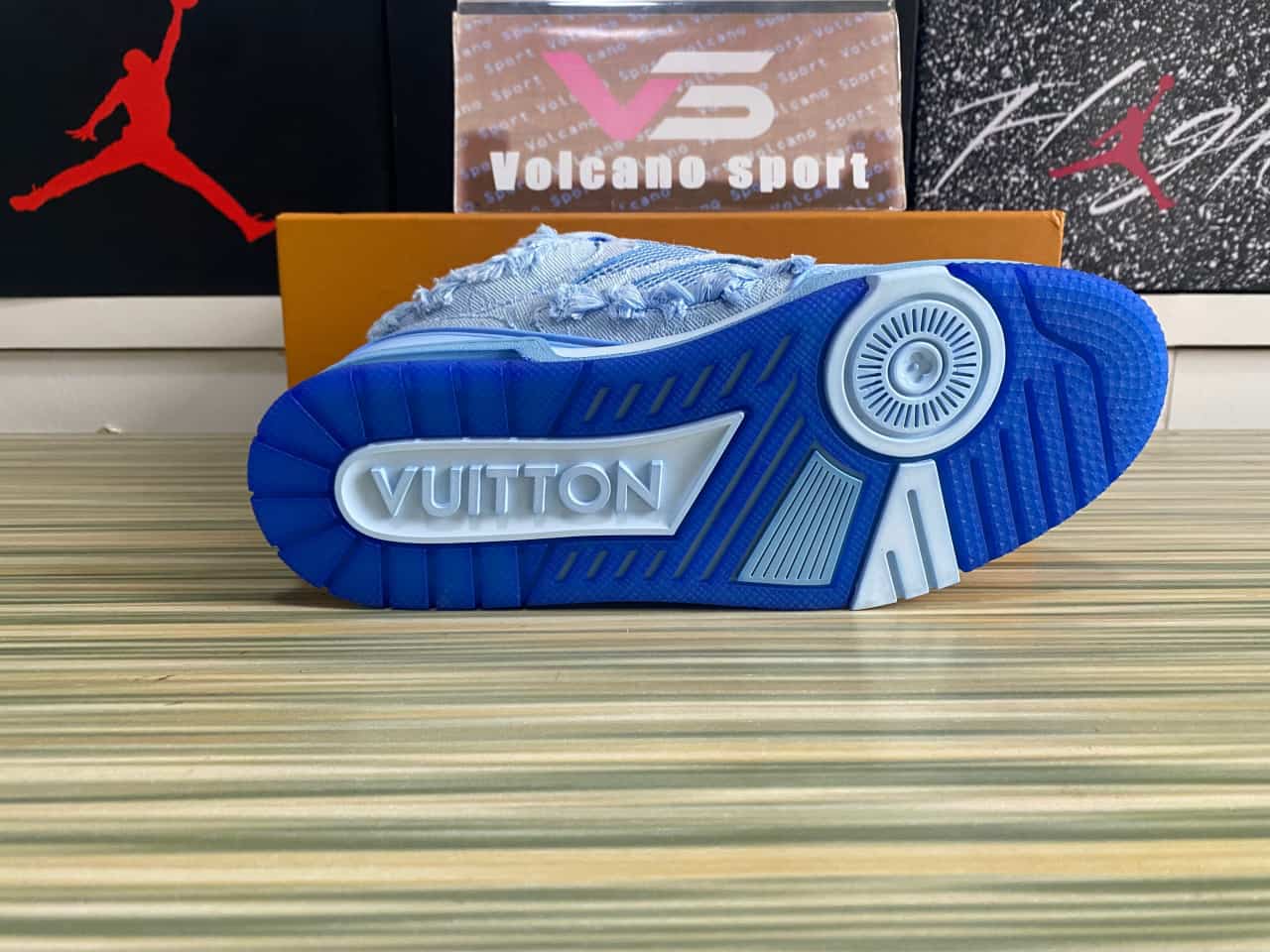 LV Skate Sneaker Sky Blue