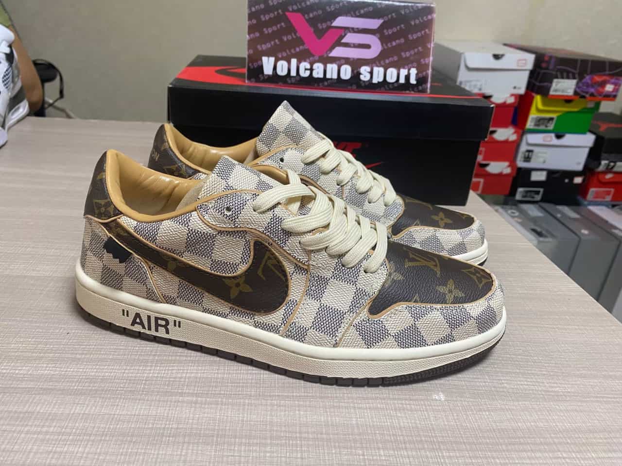 LV x nike air jordan 1low