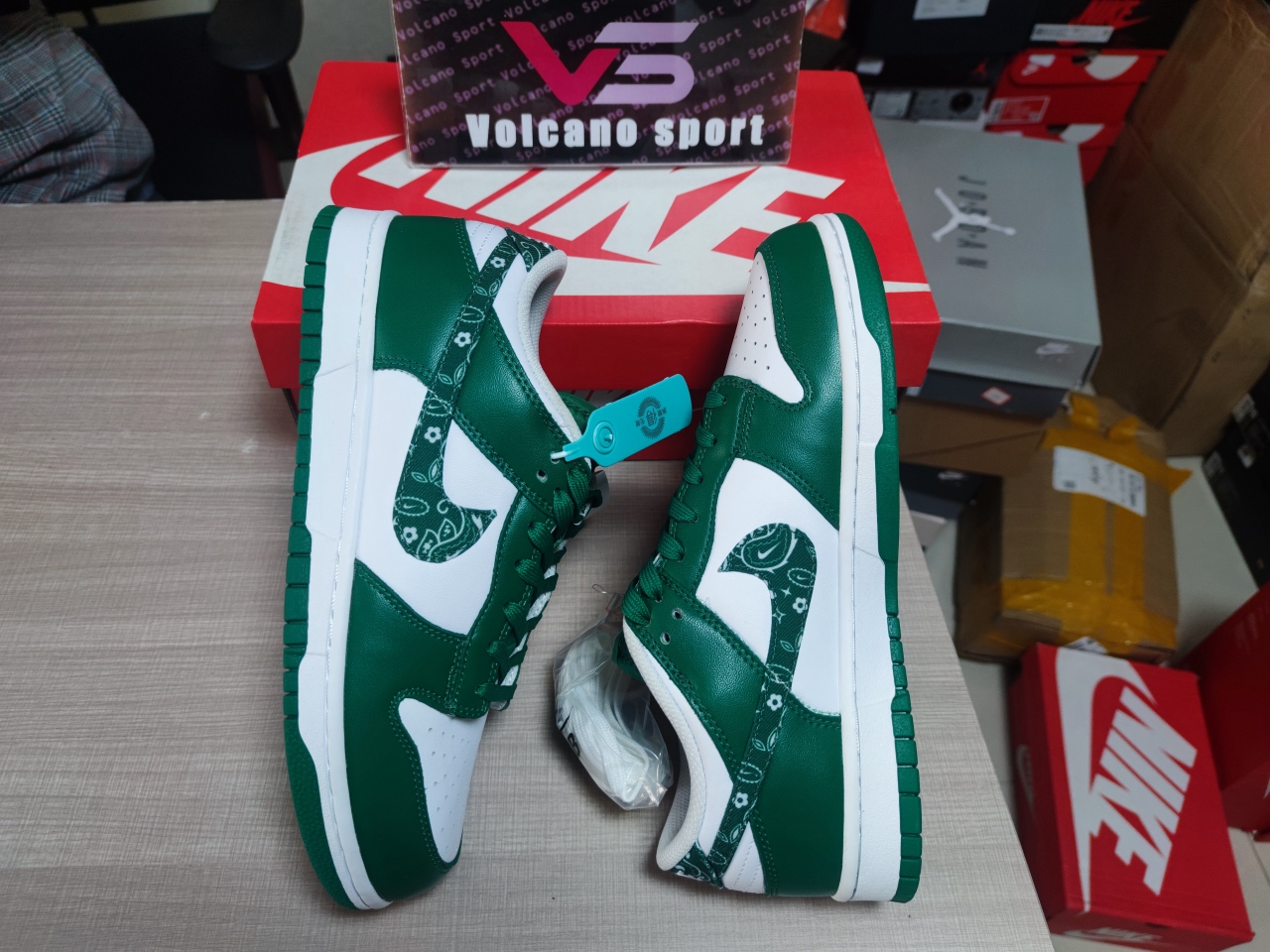 Dunk Low Essential Paisley Pack Green DH4401-102