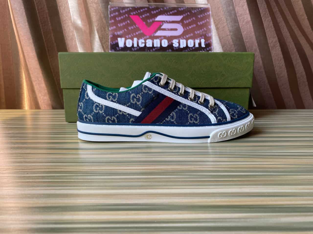 GUCCI Navy Blue Sneakers