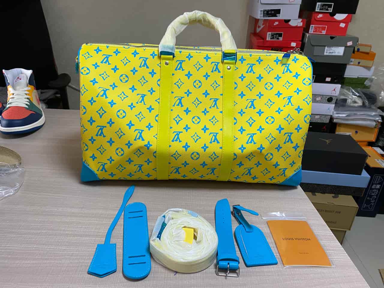 LV Street Style Leather Messenger & Shoulder Bags