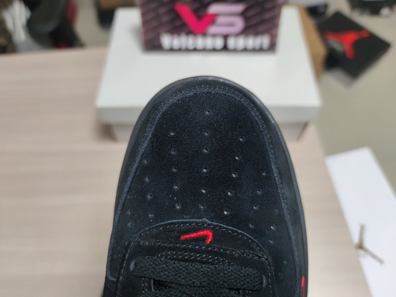 Air Force 1 Low Multi-Swoosh Black Orange DZ4514 001